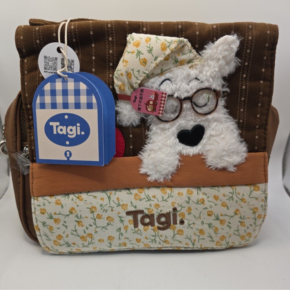 Tagi. Haha Cosmetic Bag Toiletry Travel Makeup, Citrus Chocolate